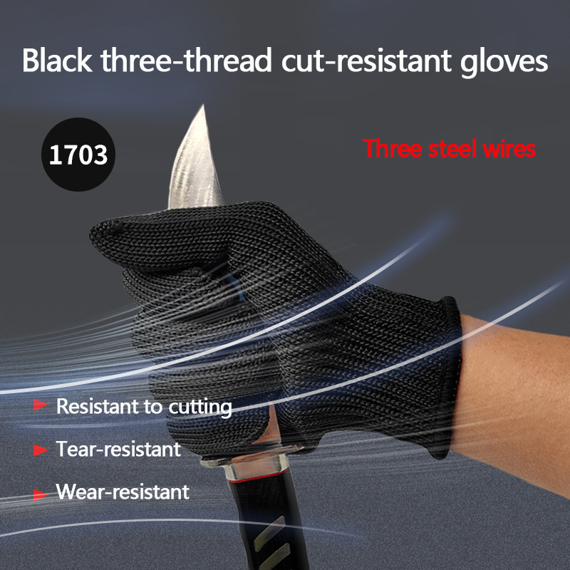 Anti-cut gloves, Grade 5, thre - Cut Resistant Glove ulasan dan harga