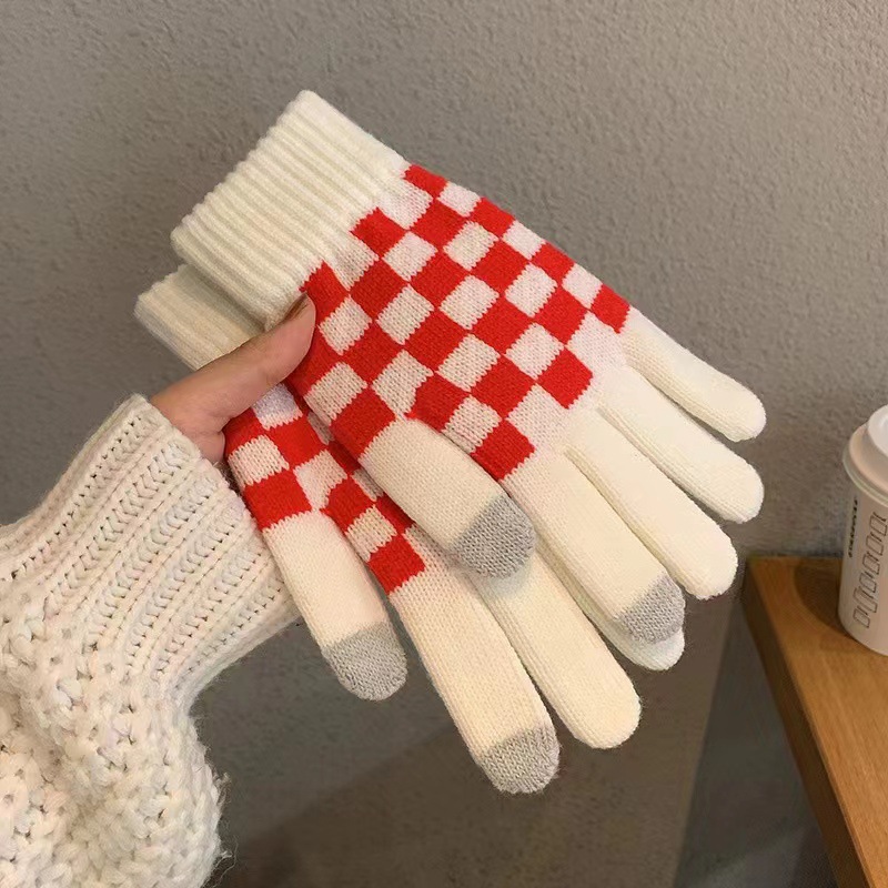 Winter Elastic Knitting Gloves - Magic Touch Glove ulasan dan harga