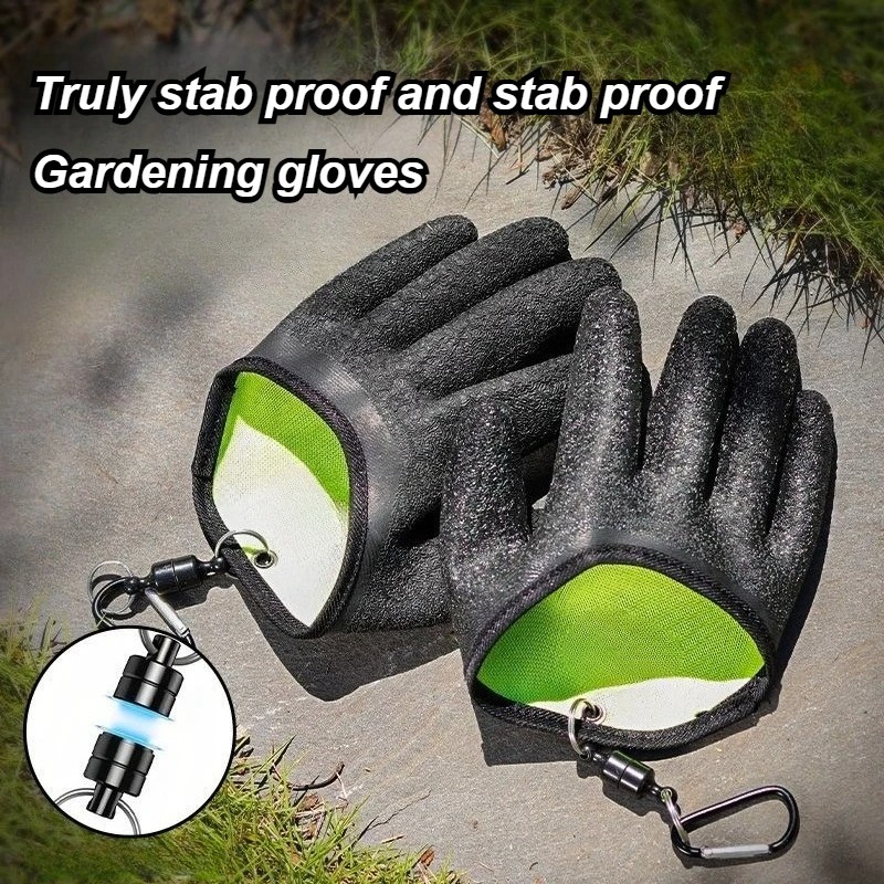 Gardening Magnetic Gloves Anti - Gardening Glove Waterproof ulasan dan harga