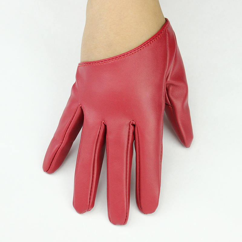 1 Pair Fashion Women Tight Ful - Leather Driving Glove ulasan dan harga