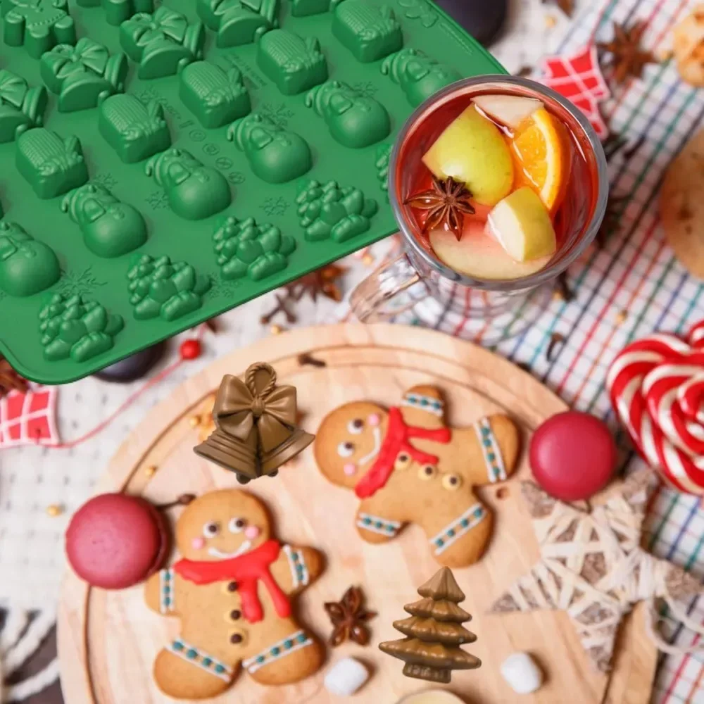 Christmas Silicone Chocolate M - Oven Mitt Silicone ulasan dan harga