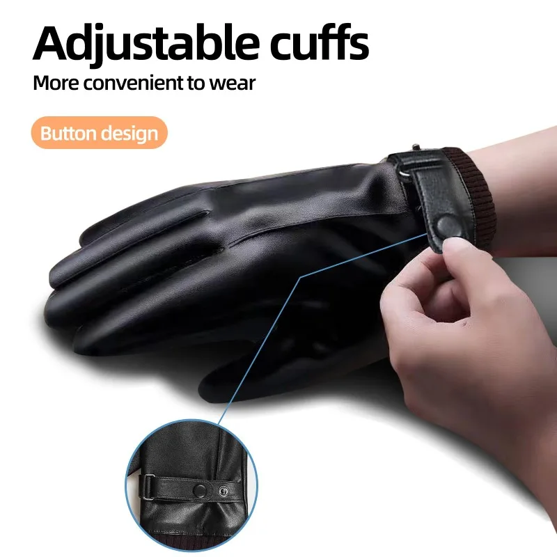 Simple Advanced Men's Gloves P - Leather Driving Glove ulasan dan harga