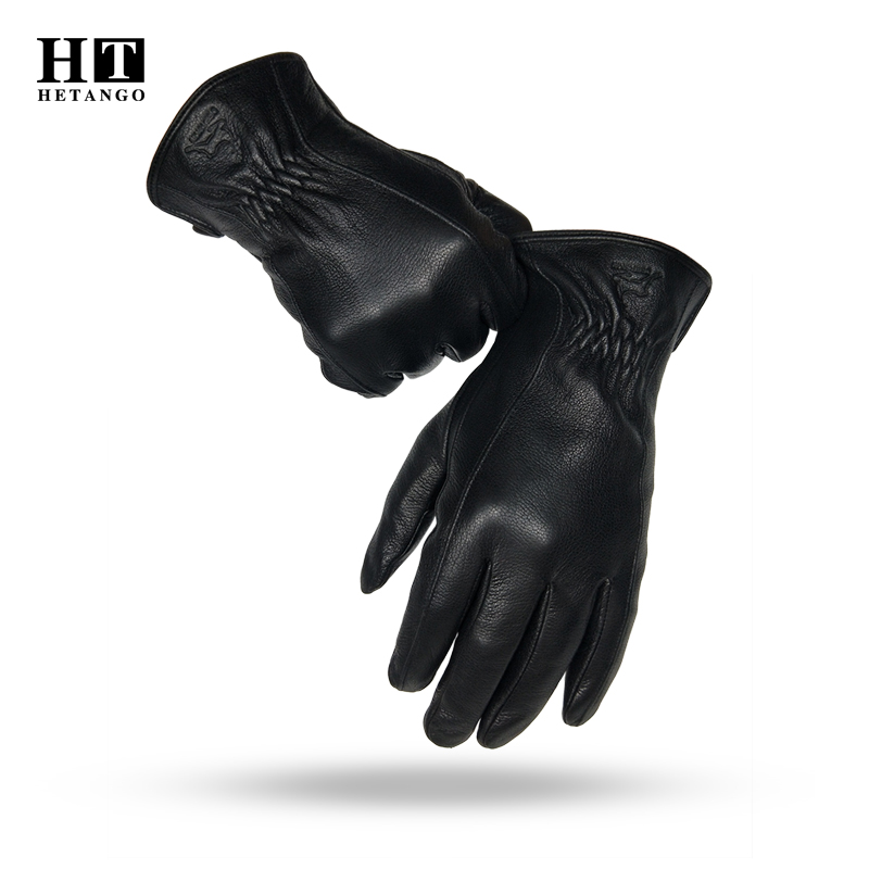  Winter Men's Black Buckskin  - Wool Glove Lined ulasan dan harga