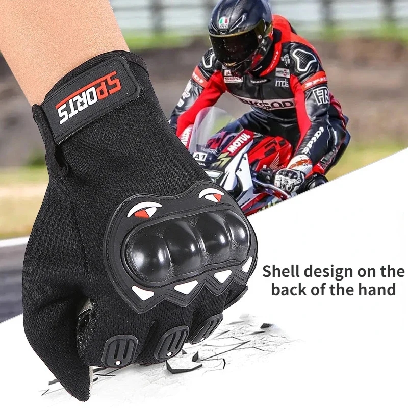 Men's Motorcycle Gloves Full/h - Motorcycle Glove Knuckle ulasan dan harga